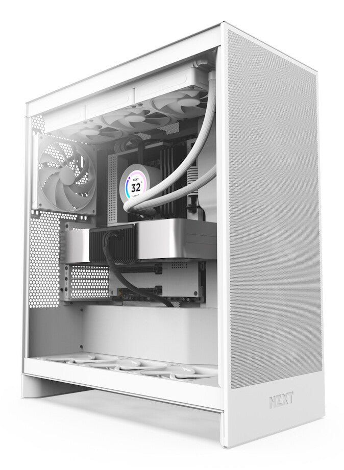 NZXT H7 Flow Midi Tower White - Image 1