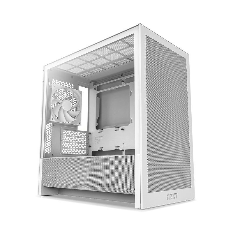NZXT H9 H3 Flow Midi Tower White - Image 1