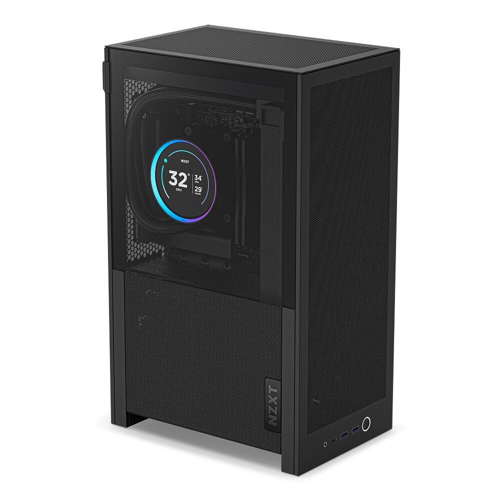 NZXT H2 Flow Small Form Factor (SFF) Black - Image 1
