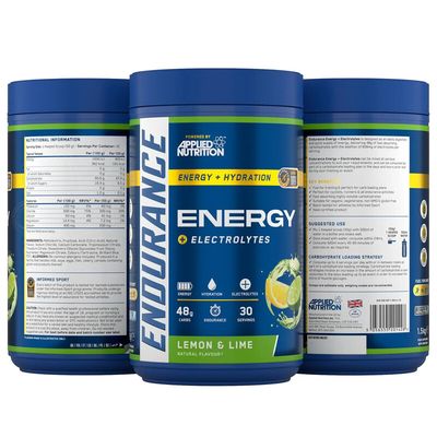 Applied Nutrition Endurance Energy + Hydration Powder - Lemon & Lime - 30 Servings