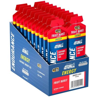 Applied Nutrition Endurance Energy Gels - Fruit Burst - 20 Servings