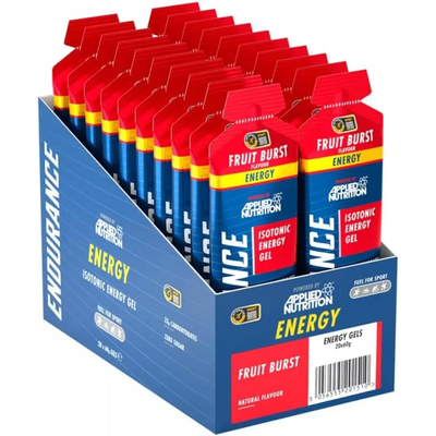 Applied Nutrition Endurance Energy Gels - Fruit Burst - 20 Servings - Thumbnail 2