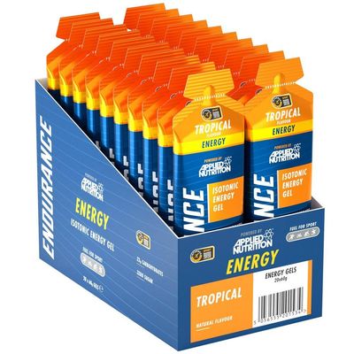 Applied Nutrition Endurance Energy Gels - Tropical - 20 Servings