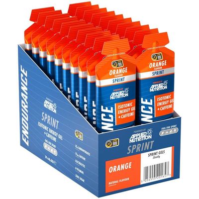 Applied Nutrition Endurance Spint Energy Gels - Orange - 20 Servings