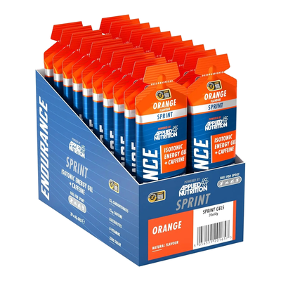 Applied Nutrition Endurance Spint Energy Gels - Orange - 20 Servings - Thumbnail 2