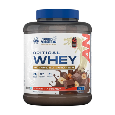 Applied Nutrition Critical Whey Protein Powder - Choco Hazelnut - 61 Servings - Thumbnail 2