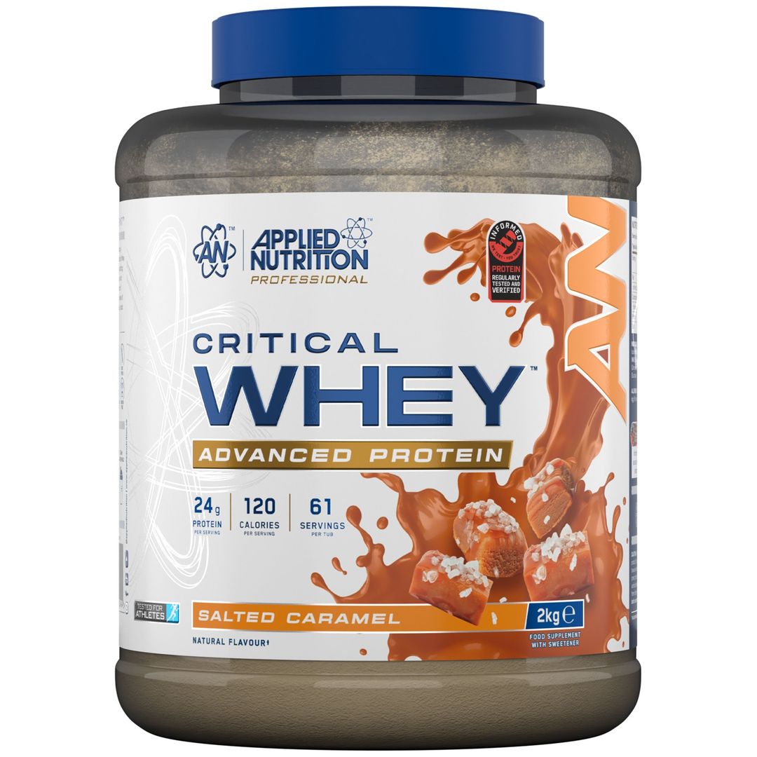 Applied Nutrition Critical Whey Protein Powder - Salted Caramel - 61 Servings - Image 1