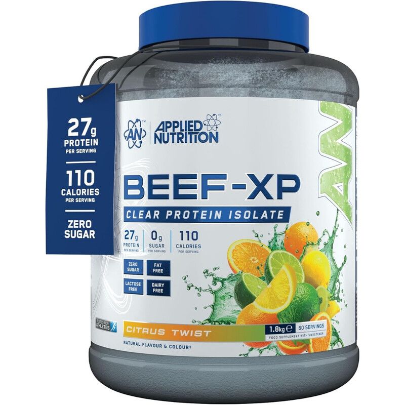 Applied Nutrition Beef -XP Clear Protein Isolate - Citrus Twist - 60 Servings - Image 1