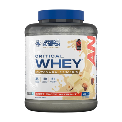Applied Nutrition Critical Whey Protein Powder - White Choco Hazelnut - 61 Servings - Thumbnail 2
