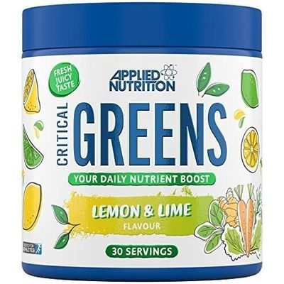 Applied Nutrition Critical Greens Nutrient Boost Powder - Lemon & Lime - 30 Servings