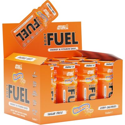 Applied Nutrition BodyFuel Energy & Vitamin Shots - Orange - 12 Servings
