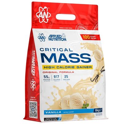 Applied Nutrition Critical Mass High Calorie Gainer - Vanilla - 25 Servings