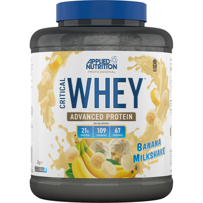 Applied Nutrition Critical Whey Protein Powder - Banana - 61 Servings - Thumbnail 2