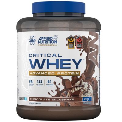 Applied Nutrition Critical Whey Protein Powder - Chocolate Milkshake - 61 Servings