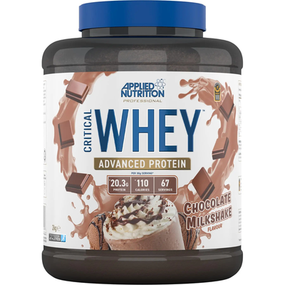 Applied Nutrition Critical Whey Protein Powder - Chocolate Milkshake - 61 Servings - Thumbnail 2
