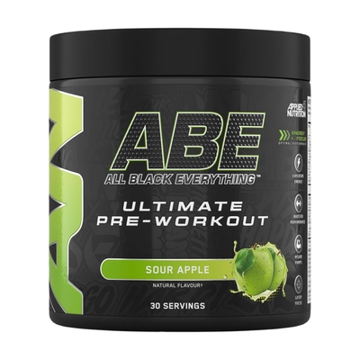 Applied Nutrition ABE Pre Workout Powder - Sour Apple - 30 Servings - Thumbnail 2