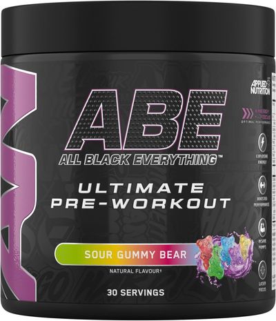 Applied Nutrition ABE Pre Workout Powder - Sour Gummy Bear - 30 Servings