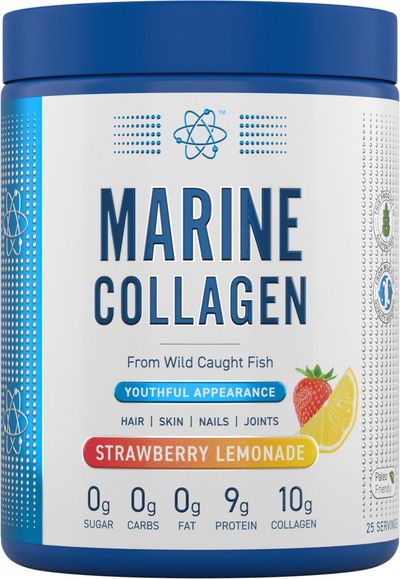 Applied Nutrition Marine Collagen Powder - Strawberry Lemonade - 25 Servings