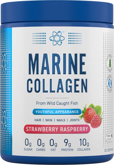 Applied Nutrition Marine Collagen Powder - Strawberry & Raspberry - 25 Servings