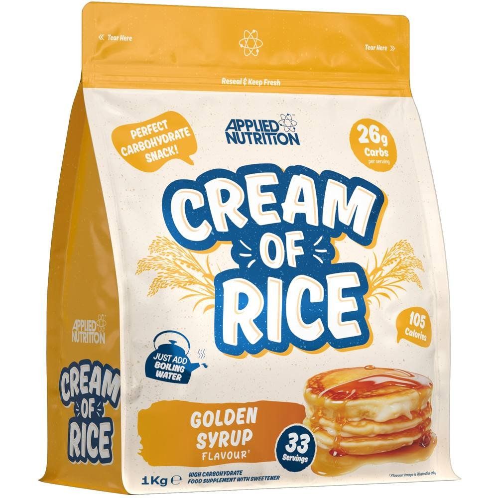 Applied Nutrition Cream of Rice Powder - Golden Syrup - 33 Servings - Image 1