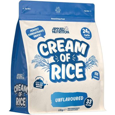 Applied Nutrition Cream of Rice Powder - Unflavoured - 33 Servings