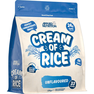 Applied Nutrition Cream of Rice Powder - Unflavoured - 33 Servings - Thumbnail 2