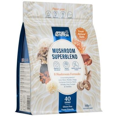 Applied Nutrition Mushroom Superblend Powder - Unflavoured - 40 Servings