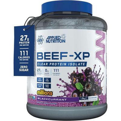 Applied Nutrition Beef -XP Clear Protein Isolate - Millions Blackcurrant - 60 Servings