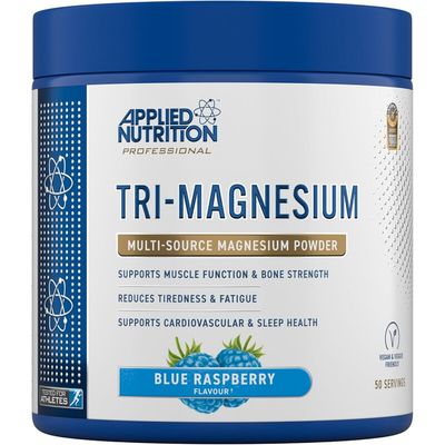 Applied Nutrition Tri-Magnesium Powder - Blue Raspberry - 50 Servings