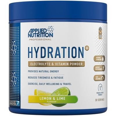 Applied Nutrition Hydration+ Electrolyte & Vitamin - Lemon & Lime - 30 Servings