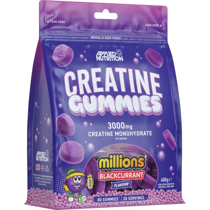 Creatine Gummies 400g - Blackcurrant - Image 1