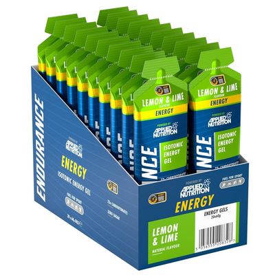 Applied Nutrition Endurance Energy Gels - Lemon & Lime - 20 Servings