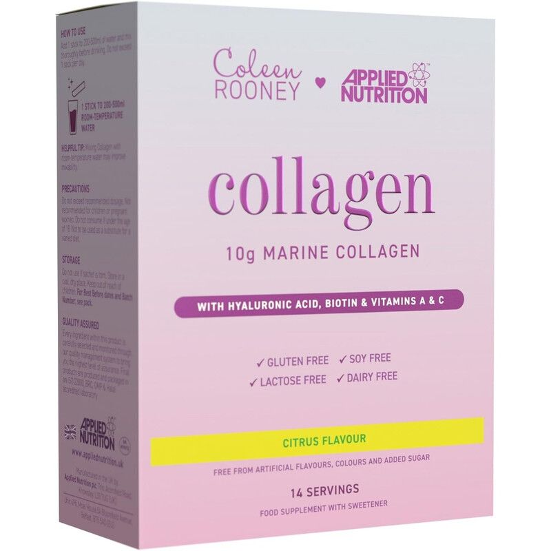 Applied Nutrition Coleen Rooney Collagen Sticks - Citrus - 14 Servings - Image 1