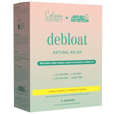 Applied Nutrition Coleen Rooney Debloat Sticks Lemon Ginger Turmeric 14 Servings