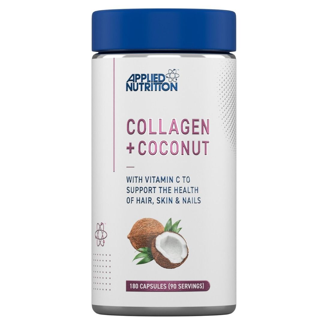Applied Nutrition Collagen + Coconut Capsules - Unflavoured - 90 Servings - Image 1