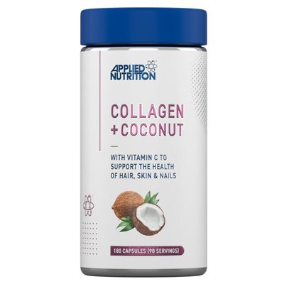 Applied Nutrition Collagen + Coconut Capsules - Unflavoured - 90 Servings