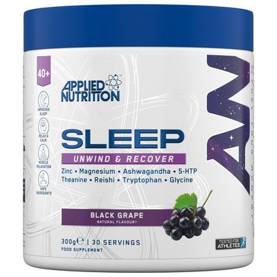 Applied Nutrition Sleep Unwind & Recovery Powder - Black Grape - 30 Servings