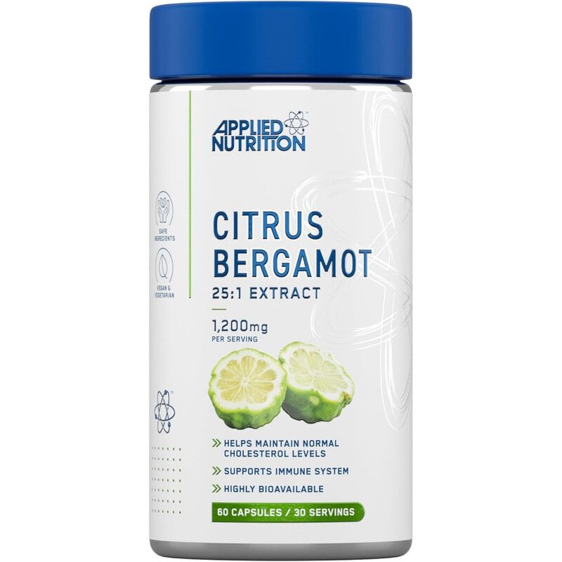 Applied Nutrition Citrus Bergamot 25:1 Extract 1200mg Capsules - 30 Servings - Image 1