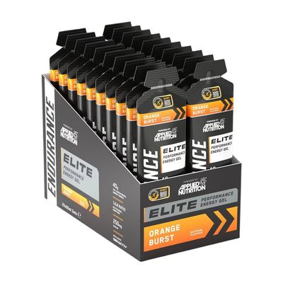 Applied Nutrition Endurance Elite Energy Gels - Orange Burst - 20 Servings