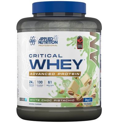 Applied Nutrition Critical Whey Protein Powder - White Choco Pistachio - 61 Servings