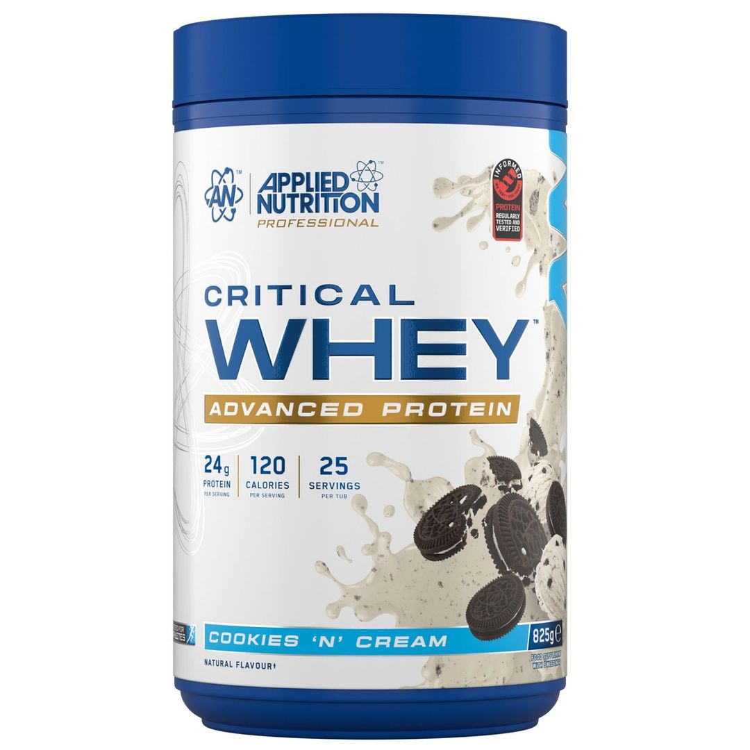 Applied Nutrition Critical Whey Protein Powder - Cookies N Cream - 25 Servings - Image 1