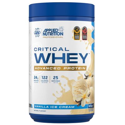 Applied Nutrition Critical Whey Protein Powder - Vanilla Ice Cream - 25 Servings