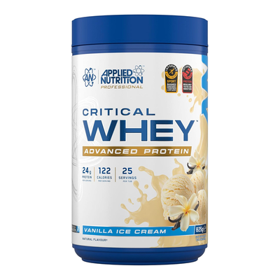 Applied Nutrition Critical Whey Protein Powder - Vanilla Ice Cream - 25 Servings - Thumbnail 2