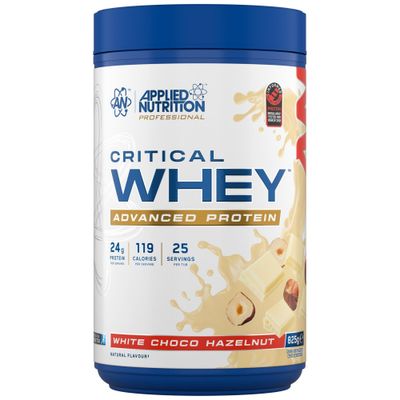 Applied Nutrition Critical Whey Protein Powder - White Choco Hazelnut - 25 Servings
