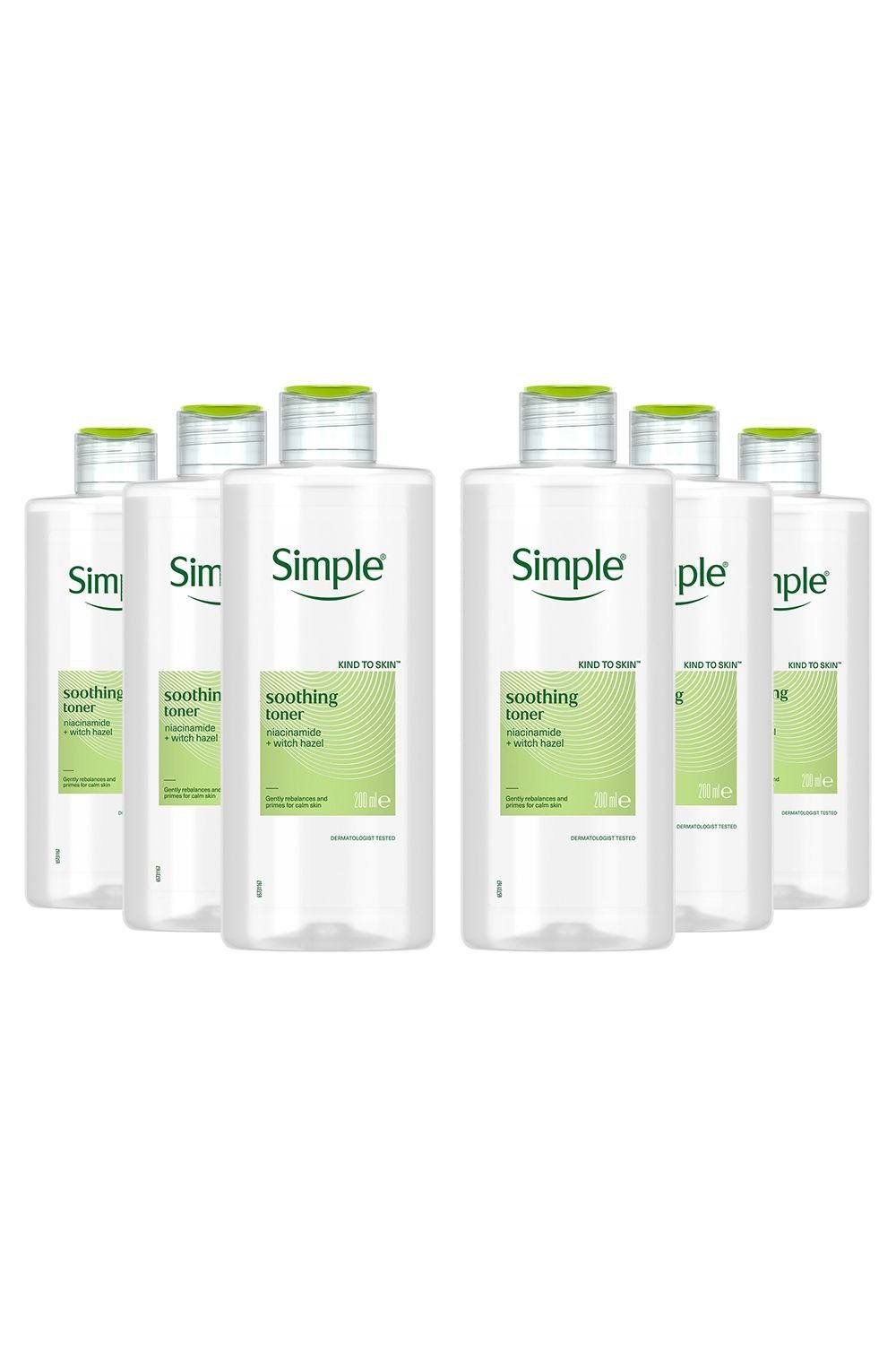 Simple Kind to Skin Soothing Facial Toner with Multi-Vitamines 200ml - Neutral / 6 - Image 1