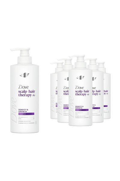 Dove Scalp+ Hair Therapy Density & Growth Shampoo Biotin Amino Complex 400ml,6pk - White