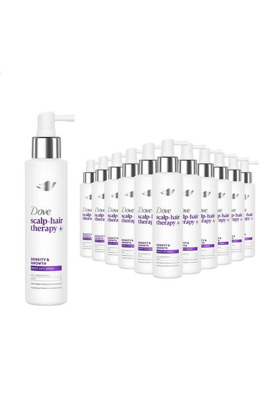 Dove Scalp+ Hair Therapy Density & Growth Root Lift Biotin Hair Spray 100ml,12pk - White