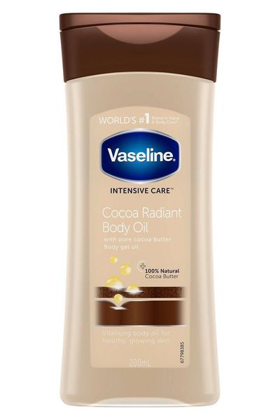 Vaseline Intensive Care Cocoa Radiant Body Lotion Healthy Glowing Skin 200ml - White