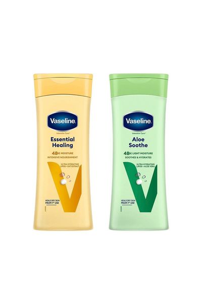 Vaseline Intensive Care Body Lotion Essential Healing & Aloe Soothe 400ml - White
