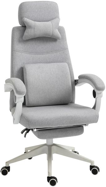 Vinsetto Home Office Chair 360 Degree Swivel - Grey